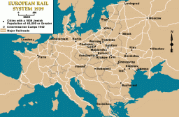 European rail system, 1939 [LCID: eur69090]