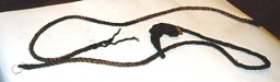 Corde utilisée pour la pendaison de Noach Meck à Kovno.