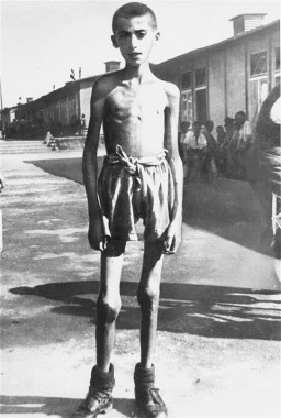 13-year-old survivor of the Mauthausen concentration camp