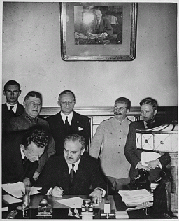 Signing of the German-Soviet Pact