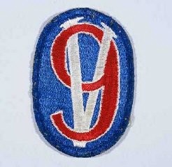 Insignia of the 95th Infantry Division. The 95th Infantry Division, the "Victory" division, gained its nickname from the divisional insignia approved in 1942: the arabic numeral "9" combined with the roman numeral "V" to represent "95." The "V" led to the nickname, since the letter "V" was universally recognized as an Allied symbol for resistance and victory over the Axis during World War II.