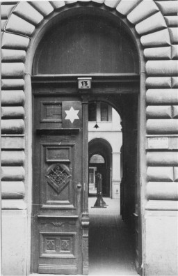 A building designated for Jews