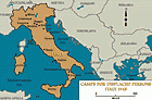 Itália, campos para deslocados de guerra