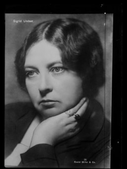 Sigrid Undset's novels were among the texts the Nazis banned and burned. Undset had previously won the Nobel Prize for Literature in 1928.