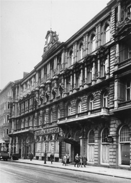 Cuarteles del liderazgo de las SS en el número 9 de la calle Prince Albert.