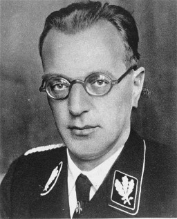 Austrian Nazi Arthur Seyss-Inquart. After the German invasion of the Netherlands in May 1940, a civil administration was installed ... [LCID: 20057]
