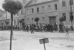 Deportation of Jews. Koszeg, Hungary, 1944. [LCID: 68629b]