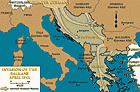 Balkanların işgali, Nisan 1941