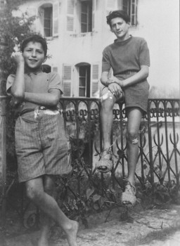 These Jewish children from the Children's Aid Society (OSE) home in Izieu were arrested and deported on the orders of Lyon Gestapo ... [LCID: 73846]