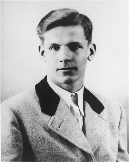 Christoph Probst, a member of the White Rose student opposition group. [LCID: 48003]