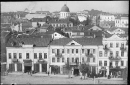 View of prewar Bialystok, Poland, 1939.