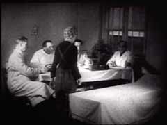 Soviet troops entered the Auschwitz killing center in January 1945 and liberated thousands of sick and exhausted prisoners. This Soviet military footage was filmed shortly after the camp was liberated. It shows Soviet doctors examining victims of sterilization, poisonous injection, and skin graft experiments.
