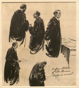 Edward Vebell courtroom sketch