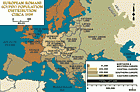 População de Ciganos da Etnia Romani na Europa