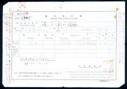 Most Polish Jewish refugees stayed in Japan much longer than their 10-day transit visas allowed. Many feared the day when Japanese authorities would no longer extend their stay with permits like the one shown here. [From the USHMM special exhibition Flight and Rescue.]