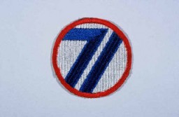 Insignia of the 71st Infantry Division. The nickname of the 71st Infantry Division, the "Red Circle" division, is based upon the divisional insignia (which includes a red circle).