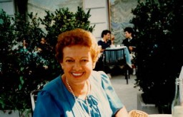 Photograph taken in 1984 of Thomas Buergenthal's mother, Gerda, then in her early 70s.