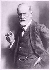 Portrait of Sigmund Freud. Freud's writings were burned during the 1933 book burnings. 
