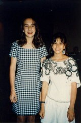 1991 photograph of Aron and Lisa's granddaughters, Courtney and Lindsay. The eldest, Courtney, graduated from Harvard Business School in 2004.