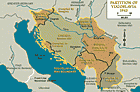 유고슬라비아의 영토 분할, 1943년