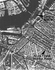 An aerial view of Amsterdam