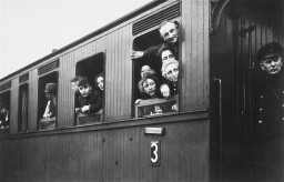 Deportation of Jews to Riga, Latvia. Bielefeld, Germany, December 13, 1941. [LCID: 5123]