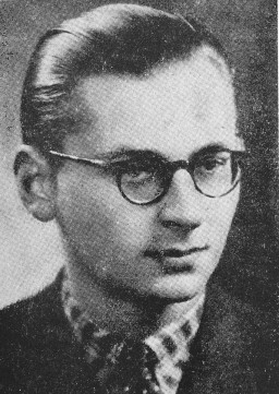 Portrait of Żegota co-founder Władysław Bartoszewski