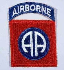 Insignia of the 82nd Airborne Division. The nickname for the 82nd Airborne Division originated in World War I, signifying the "All American" composition of its members. The troops who formed the division came from diverse areas of the United States.