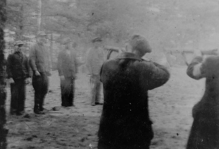 The execution of Polish civilians by the Selbstschutz and SS in the forest near Tuchola