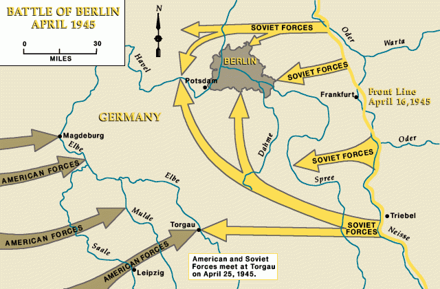 Battle of Berlin, April 1945