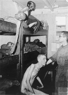 Barracks in the Mauthausen camp. Austria, May 1945, after liberation. [LCID: 74454]