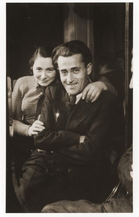 Prewar portrait of Pinchas and Roza Zygielbojm