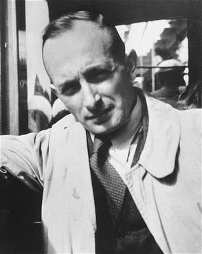 Adolf Eichmann, SS official in charge of deporting European Jewry.