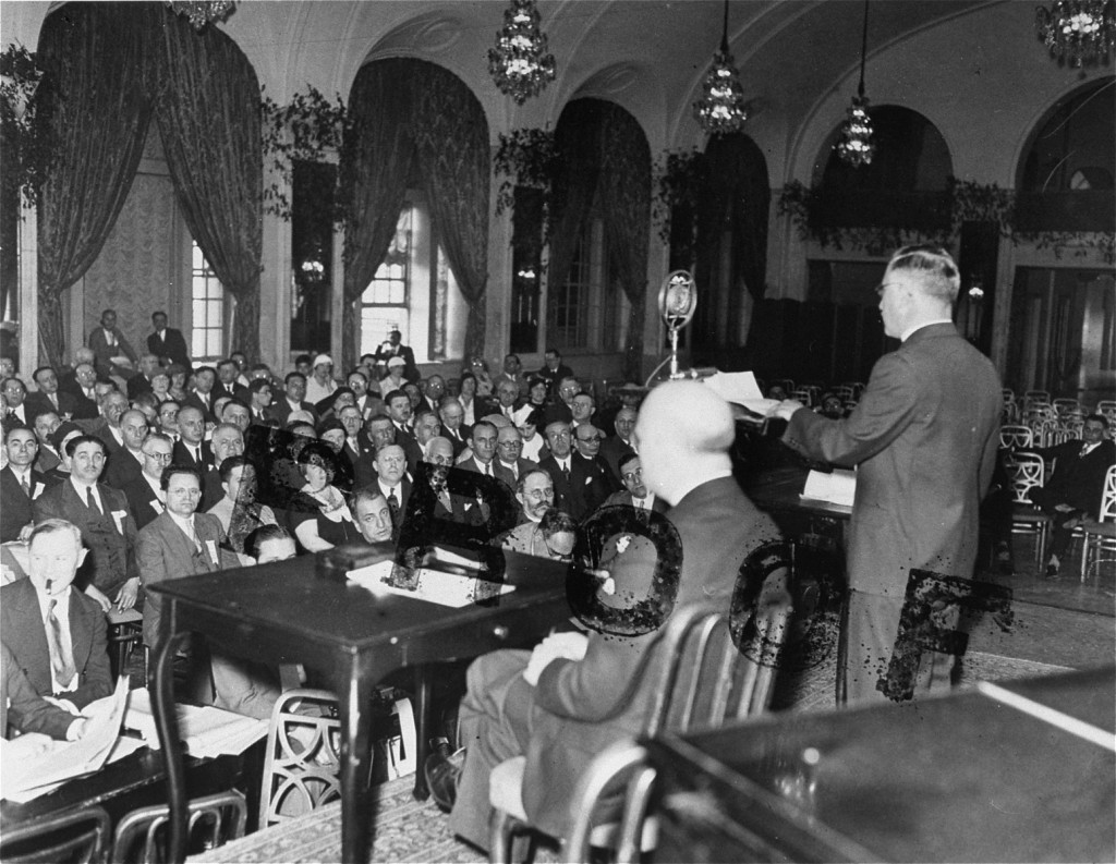 The American Jewish Congress holds an emergency session following the Nazi rise to power and subsequent anti-Jewish measures.