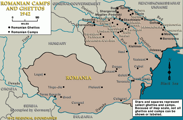 Romanian camps and ghettos, 1942 [LCID: rom77140]
