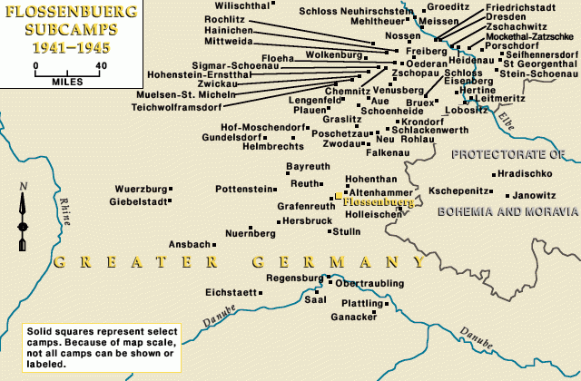 Flossenbürg subcamps, 1941-1945