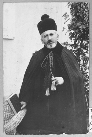 Portrait of Rabbi S. Djain. Bitola.
