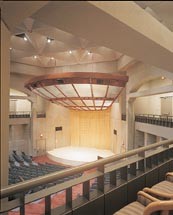 The Meyerhoff Theater in the United States Holocaust Memorial Museum. [LCID: meyer]