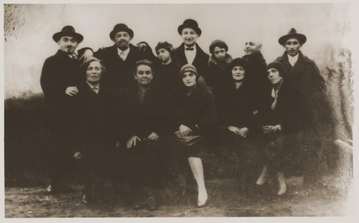 Members of the Danishevska family. None of those pictured survived.
