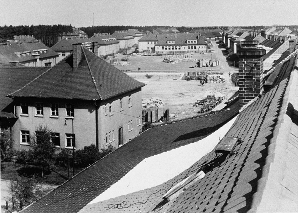 Former quarters of the German army converted into displaced persons housing. [LCID: 74925]