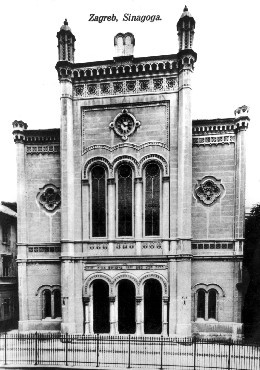 <p>A synagogue, prewar. Zagreb</p>