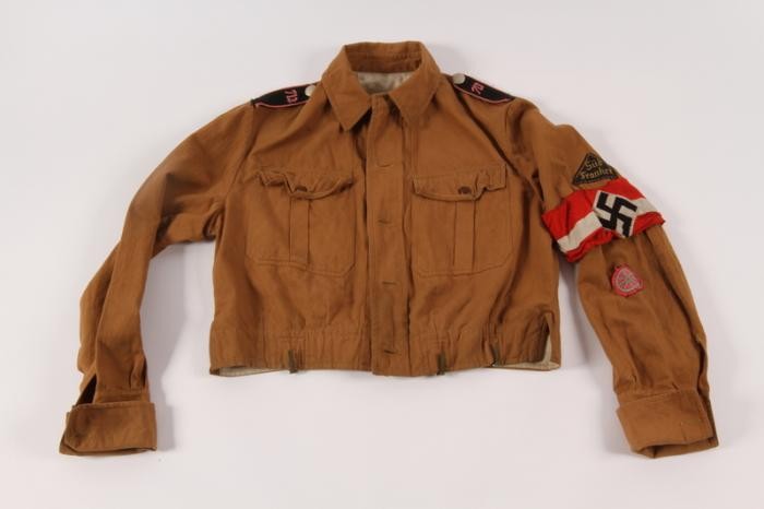 Hitler Youth jacket with insignia and armband
