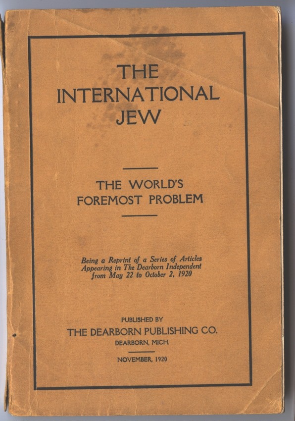 The International Jew, based largely on the Protocols, sold more than 500,000 copies and was translated into at least 16 languages. [LCID: p0004]