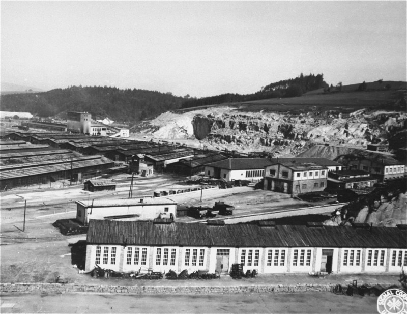 The Gusen subcamp of the Mauthausen concentration camp. [LCID: 06434]