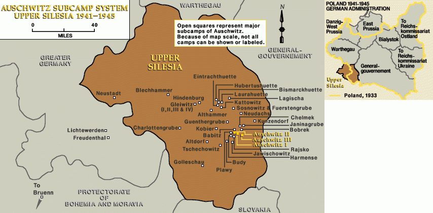 Auschwitz subcamp system, Upper Silesia 1941-1944 [LCID: auc72074]