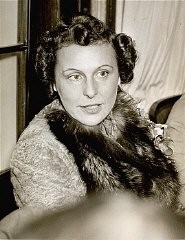 Leni Riefenstahl'ın portresi.