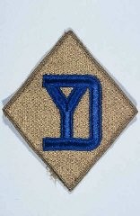 Insignia of the 26th Infantry Division. The 26th Infantry Division, the "Yankee" division, was so nicknamed to recognize the six New England states from whose National Guard units the division was raised during World War I.