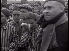 Amerikan Kuvvetleri, Almanya'daki Dachau toplama kampını Nisan 1945'te dağıttı. Burada kampta sağ kalanlar Amerikan ordusundaki Rabbi David Eichhoren'in yanında “Hatikva” (“Umut”) şarkısını söylerken görülmektedir. Kampın dağıtılmasından sonra yapılan ilk Yahudi ayinlerinden biridir.