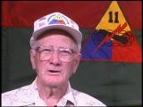 Darrell Romjue is a veteran of the 11th Armored Division. During the invasion of German-held Austria, in May 1945 the 11th Armored (the "Thunderbolt" division) overran two of the largest Nazi concentration camps in the country: Mauthausen and Gusen.
