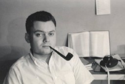 Thomas Buergenthal as a student at New York University, 1957–60.
With the end of World War II and collapse of the Nazi regime, survivors of the Holocaust faced the daunting task of rebuilding their lives. With little in the way of financial resources and few, if any, surviving family members, most eventually emigrated from Europe to start their lives again. Between 1945 and 1952, more than 80,000 Holocaust survivors immigrated to the United States. Thomas was one of them. 